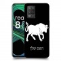 שור כיסוי מגן קשיח בעיצוב אישי עם השם שלך ל Realme 8 5G יחידה אחת סקרין מובייל