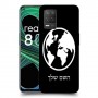 עולם כיסוי מגן קשיח בעיצוב אישי עם השם שלך ל Realme 8 5G יחידה אחת סקרין מובייל