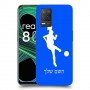 כדורגל - אישה כיסוי מגן קשיח בעיצוב אישי עם השם שלך ל Realme 8 5G יחידה אחת סקרין מובייל