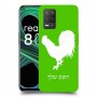 תרנגול כיסוי מגן קשיח בעיצוב אישי עם השם שלך ל Realme 8 5G יחידה אחת סקרין מובייל