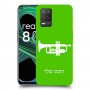 חצוצרה כיסוי מגן קשיח בעיצוב אישי עם השם שלך ל Realme 8 5G יחידה אחת סקרין מובייל