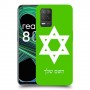 מגן דוד - ישראל כיסוי מגן קשיח בעיצוב אישי עם השם שלך ל Realme 8 5G יחידה אחת סקרין מובייל