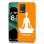יוגה כיסוי מגן קשיח בעיצוב אישי עם השם שלך ל Realme 8 5G יחידה אחת סקרין מובייל