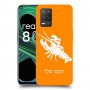 סרטן כיסוי מגן קשיח בעיצוב אישי עם השם שלך ל Realme 8 5G יחידה אחת סקרין מובייל