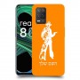 מערב פרוע - קאובוי כיסוי מגן קשיח בעיצוב אישי עם השם שלך ל Realme 8 5G יחידה אחת סקרין מובייל