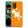וודו כיסוי מגן קשיח בעיצוב אישי עם השם שלך ל Realme 8 5G יחידה אחת סקרין מובייל
