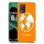 עולם כיסוי מגן קשיח בעיצוב אישי עם השם שלך ל Realme 8 5G יחידה אחת סקרין מובייל