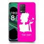 אישה אהבה כיסוי מגן קשיח בעיצוב אישי עם השם שלך ל Realme 8 5G יחידה אחת סקרין מובייל