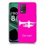 חצוצרה כיסוי מגן קשיח בעיצוב אישי עם השם שלך ל Realme 8 5G יחידה אחת סקרין מובייל