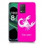 עקרב כיסוי מגן קשיח בעיצוב אישי עם השם שלך ל Realme 8 5G יחידה אחת סקרין מובייל