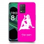 בתולה כיסוי מגן קשיח בעיצוב אישי עם השם שלך ל Realme 8 5G יחידה אחת סקרין מובייל