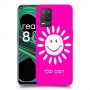 שמש כיסוי מגן קשיח בעיצוב אישי עם השם שלך ל Realme 8 5G יחידה אחת סקרין מובייל