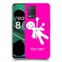 וודו כיסוי מגן קשיח בעיצוב אישי עם השם שלך ל Realme 8 5G יחידה אחת סקרין מובייל