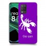 עקרב כיסוי מגן קשיח בעיצוב אישי עם השם שלך ל Realme 8 5G יחידה אחת סקרין מובייל