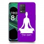 יוגה כיסוי מגן קשיח בעיצוב אישי עם השם שלך ל Realme 8 5G יחידה אחת סקרין מובייל