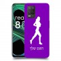 ג'וגלין - אישה כיסוי מגן קשיח בעיצוב אישי עם השם שלך ל Realme 8 5G יחידה אחת סקרין מובייל