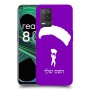 צניחה חופשית כיסוי מגן קשיח בעיצוב אישי עם השם שלך ל Realme 8 5G יחידה אחת סקרין מובייל