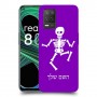 שלד כיסוי מגן קשיח בעיצוב אישי עם השם שלך ל Realme 8 5G יחידה אחת סקרין מובייל