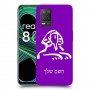 ספינקס מצרים כיסוי מגן קשיח בעיצוב אישי עם השם שלך ל Realme 8 5G יחידה אחת סקרין מובייל