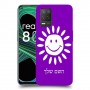 שמש כיסוי מגן קשיח בעיצוב אישי עם השם שלך ל Realme 8 5G יחידה אחת סקרין מובייל