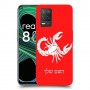 עקרב כיסוי מגן קשיח בעיצוב אישי עם השם שלך ל Realme 8 5G יחידה אחת סקרין מובייל