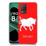 שור כיסוי מגן קשיח בעיצוב אישי עם השם שלך ל Realme 8 5G יחידה אחת סקרין מובייל