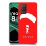 צניחה חופשית כיסוי מגן קשיח בעיצוב אישי עם השם שלך ל Realme 8 5G יחידה אחת סקרין מובייל