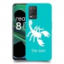 עקרב כיסוי מגן קשיח בעיצוב אישי עם השם שלך ל Realme 8 5G יחידה אחת סקרין מובייל