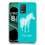 זברה כיסוי מגן קשיח בעיצוב אישי עם השם שלך ל Realme 8 5G יחידה אחת סקרין מובייל
