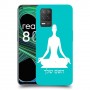 יוגה כיסוי מגן קשיח בעיצוב אישי עם השם שלך ל Realme 8 5G יחידה אחת סקרין מובייל