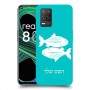 דגים כיסוי מגן קשיח בעיצוב אישי עם השם שלך ל Realme 8 5G יחידה אחת סקרין מובייל