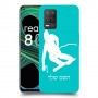 סקִי כיסוי מגן קשיח בעיצוב אישי עם השם שלך ל Realme 8 5G יחידה אחת סקרין מובייל