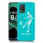 שחקן כדורגל כיסוי מגן קשיח בעיצוב אישי עם השם שלך ל Realme 8 5G יחידה אחת סקרין מובייל