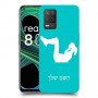 אימון ספורט - אישה כיסוי מגן קשיח בעיצוב אישי עם השם שלך ל Realme 8 5G יחידה אחת סקרין מובייל