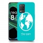 עולם כיסוי מגן קשיח בעיצוב אישי עם השם שלך ל Realme 8 5G יחידה אחת סקרין מובייל