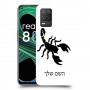 עקרב כיסוי מגן קשיח בעיצוב אישי עם השם שלך ל Realme 8 5G יחידה אחת סקרין מובייל