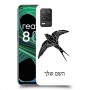 ציפור לבלוע כיסוי מגן קשיח בעיצוב אישי עם השם שלך ל Realme 8 5G יחידה אחת סקרין מובייל