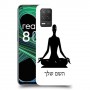 יוגה כיסוי מגן קשיח בעיצוב אישי עם השם שלך ל Realme 8 5G יחידה אחת סקרין מובייל