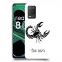 עקרב כיסוי מגן קשיח בעיצוב אישי עם השם שלך ל Realme 8 5G יחידה אחת סקרין מובייל