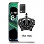 כתר מלכותי כיסוי מגן קשיח בעיצוב אישי עם השם שלך ל Realme 8 5G יחידה אחת סקרין מובייל