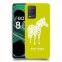 זברה כיסוי מגן קשיח בעיצוב אישי עם השם שלך ל Realme 8 5G יחידה אחת סקרין מובייל