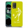 שחקן כדורגל כיסוי מגן קשיח בעיצוב אישי עם השם שלך ל Realme 8 5G יחידה אחת סקרין מובייל