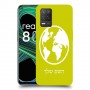 עולם כיסוי מגן קשיח בעיצוב אישי עם השם שלך ל Realme 8 5G יחידה אחת סקרין מובייל
