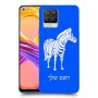 זברה כיסוי מגן קשיח בעיצוב אישי עם השם שלך ל Realme 8 Pro יחידה אחת סקרין מובייל