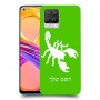 עקרב כיסוי מגן קשיח בעיצוב אישי עם השם שלך ל Realme 8 Pro יחידה אחת סקרין מובייל