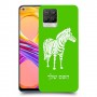 זברה כיסוי מגן קשיח בעיצוב אישי עם השם שלך ל Realme 8 Pro יחידה אחת סקרין מובייל