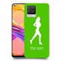 ג'וגלין - אישה כיסוי מגן קשיח בעיצוב אישי עם השם שלך ל Realme 8 Pro יחידה אחת סקרין מובייל