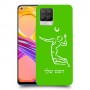 שחקן כדורעף כיסוי מגן קשיח בעיצוב אישי עם השם שלך ל Realme 8 Pro יחידה אחת סקרין מובייל