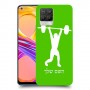 הרמת משקולות כיסוי מגן קשיח בעיצוב אישי עם השם שלך ל Realme 8 Pro יחידה אחת סקרין מובייל