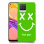 סמיילי כיסוי מגן קשיח בעיצוב אישי עם השם שלך ל Realme 8 Pro יחידה אחת סקרין מובייל
